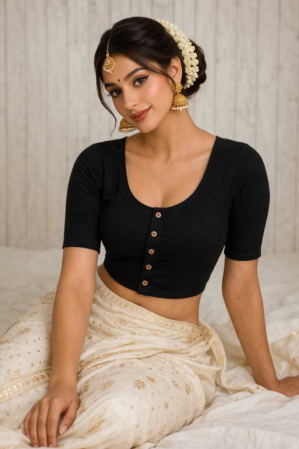 U-Neck Women Blouse-image-25