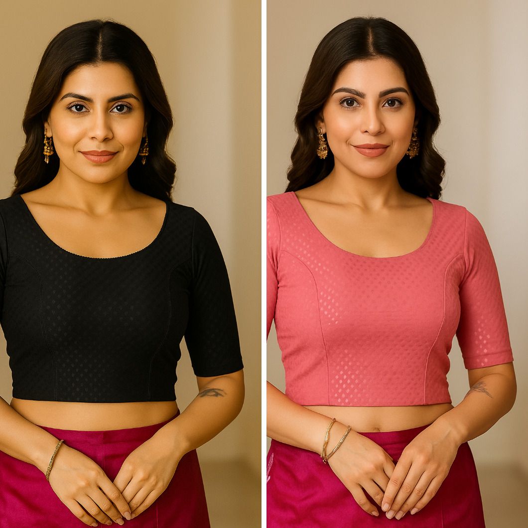 Round Neck Women Blouse