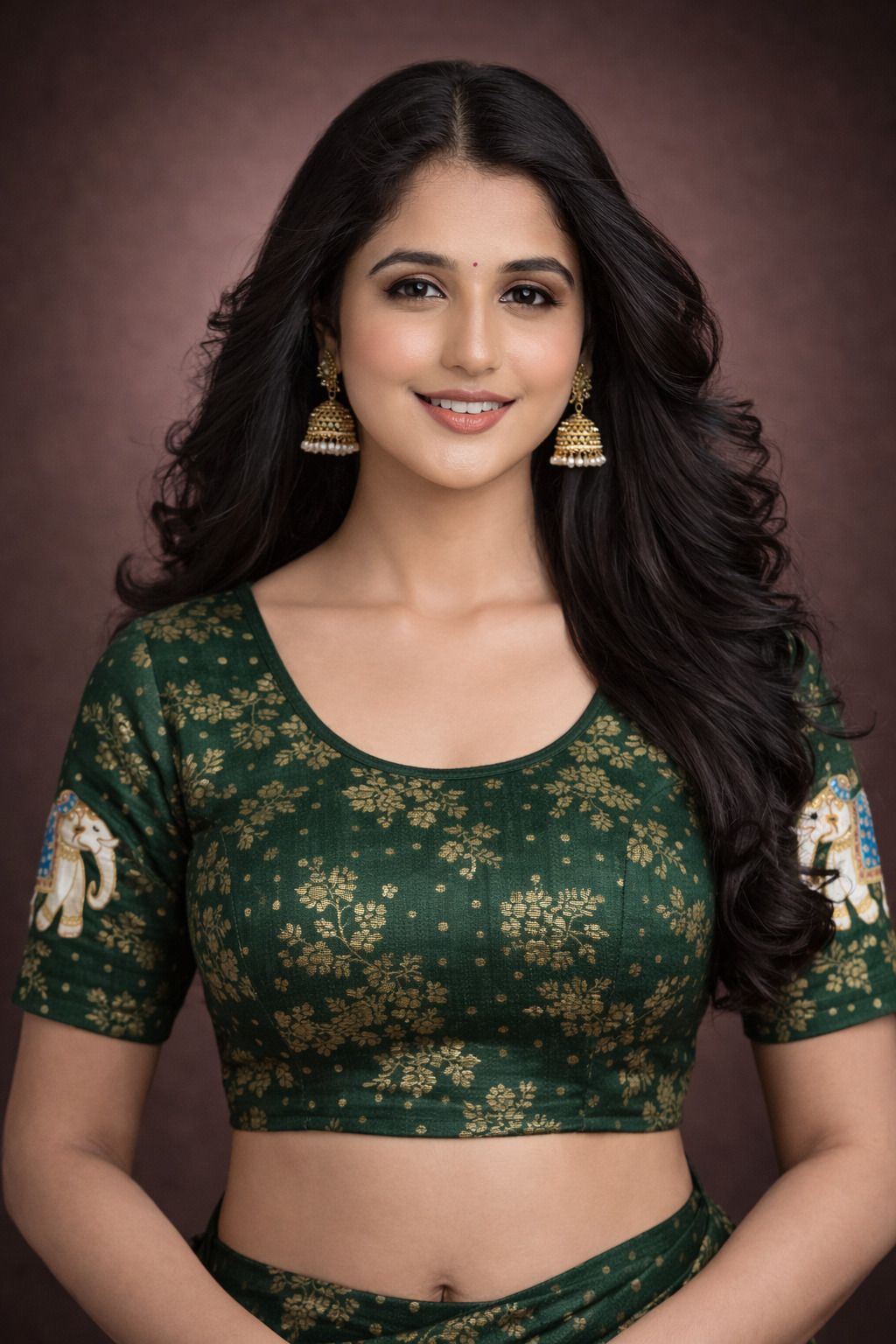 U-Neck Women Blouse-image-14