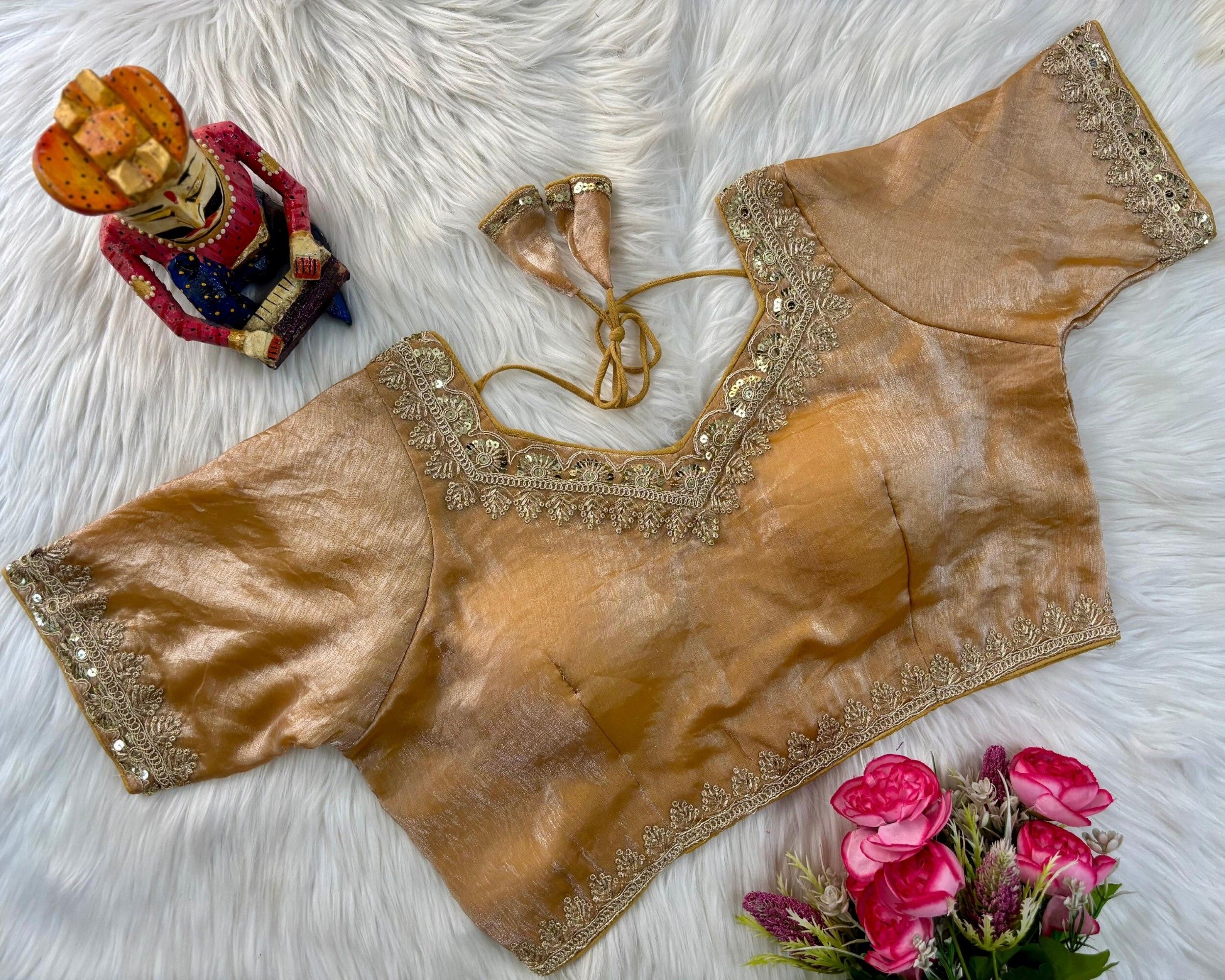 Sweetheart Neck Women Blouse-image-48