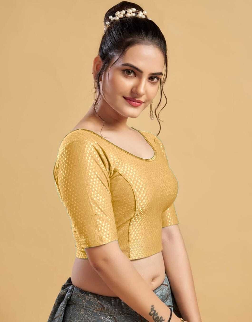 U-Neck Women Blouse-image-44