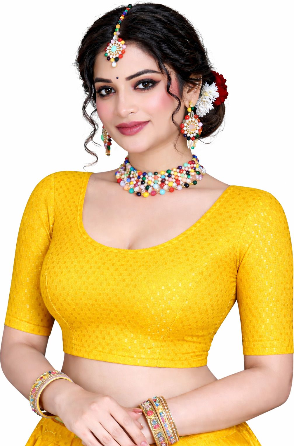 U-Neck Women Blouse-image-22
