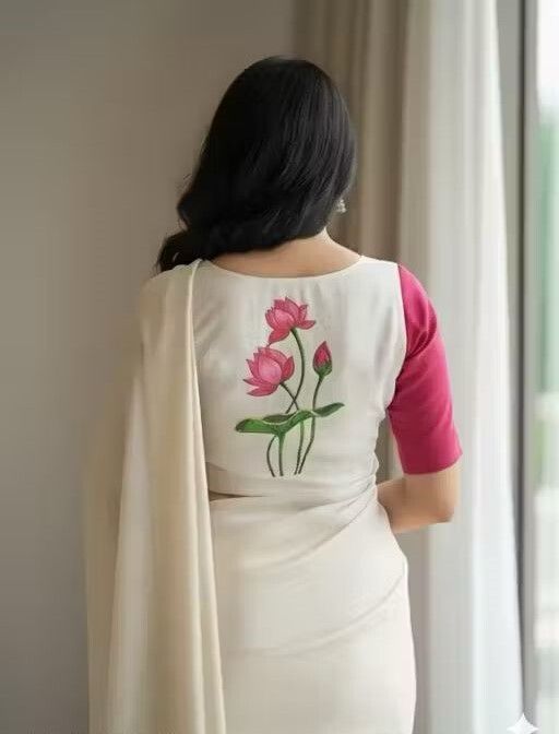 Boat Neck Women Blouse-image-26