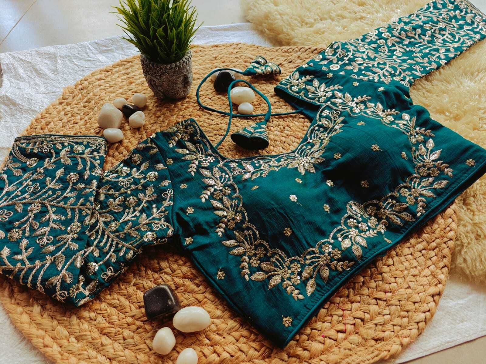 Round Neck Women Blouse-image-42