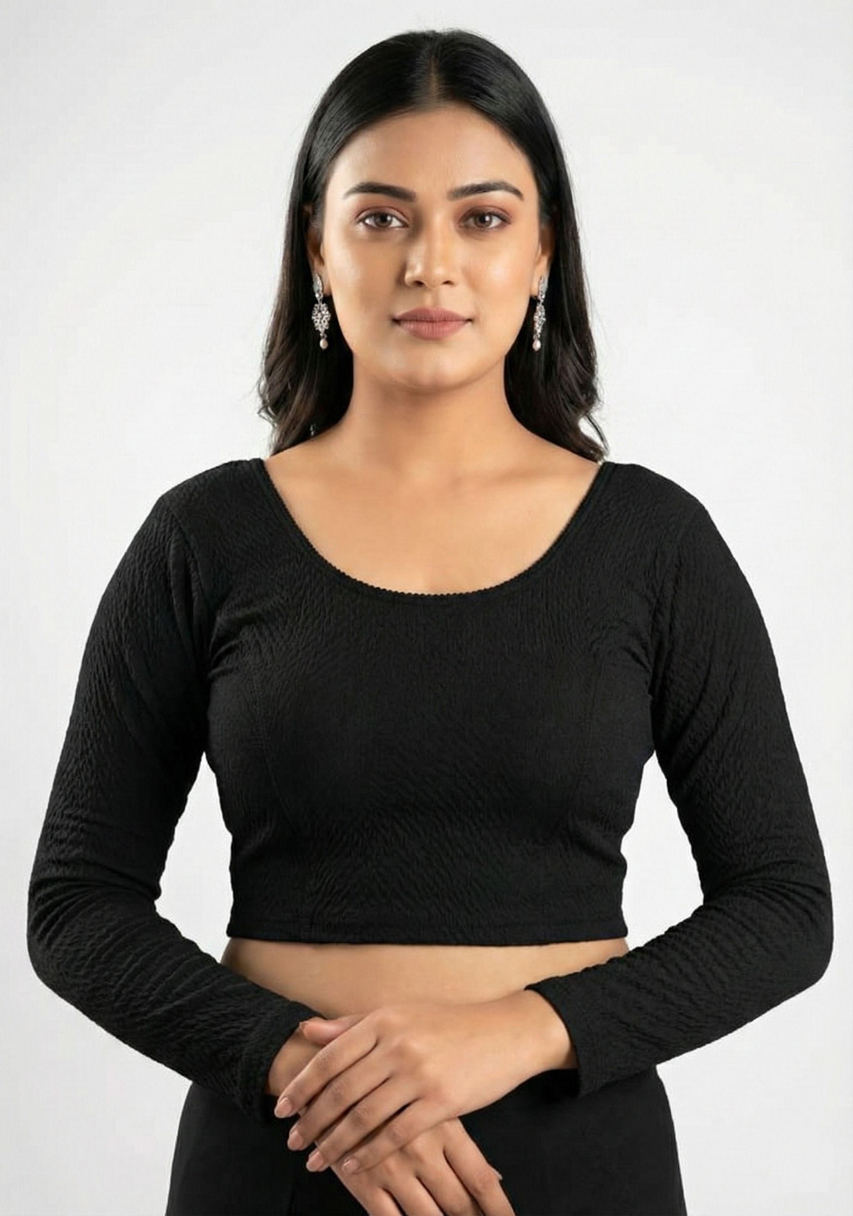 Round Neck Women Blouse