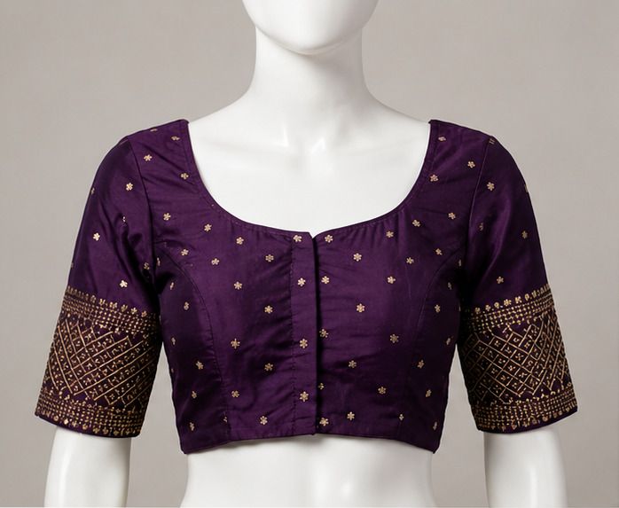 Round Neck Women Blouse-image-17