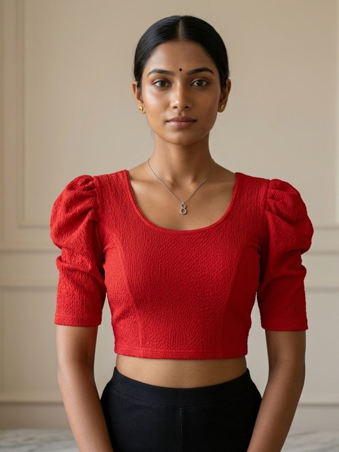 U-Neck Women Blouse-image-31