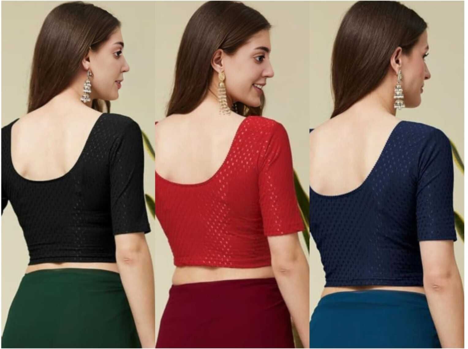 U-Neck Women Blouse-image-43