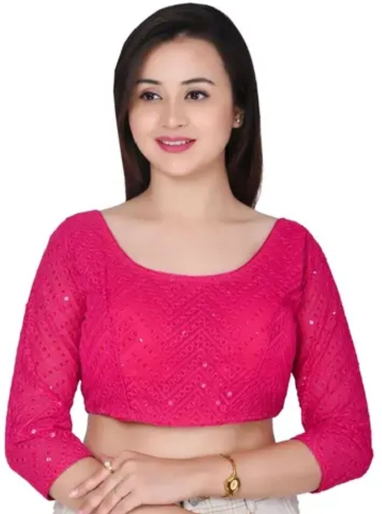 U-Neck Women Blouse