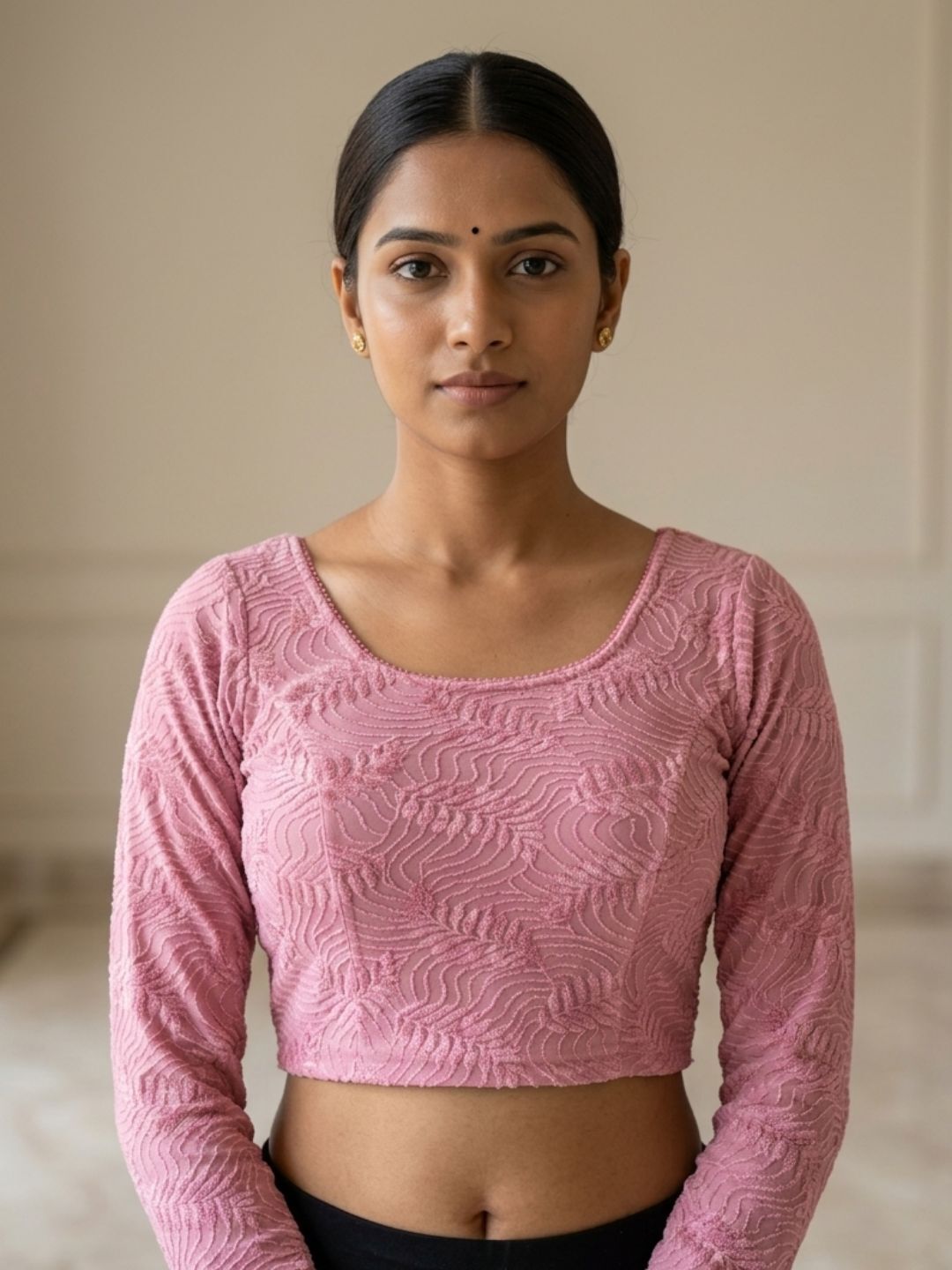 U-Neck Women Blouse-image-20