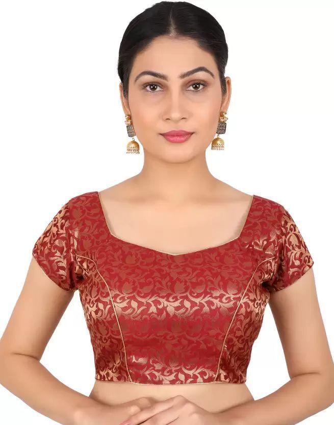 Sweetheart Neck Women Blouse-image-35