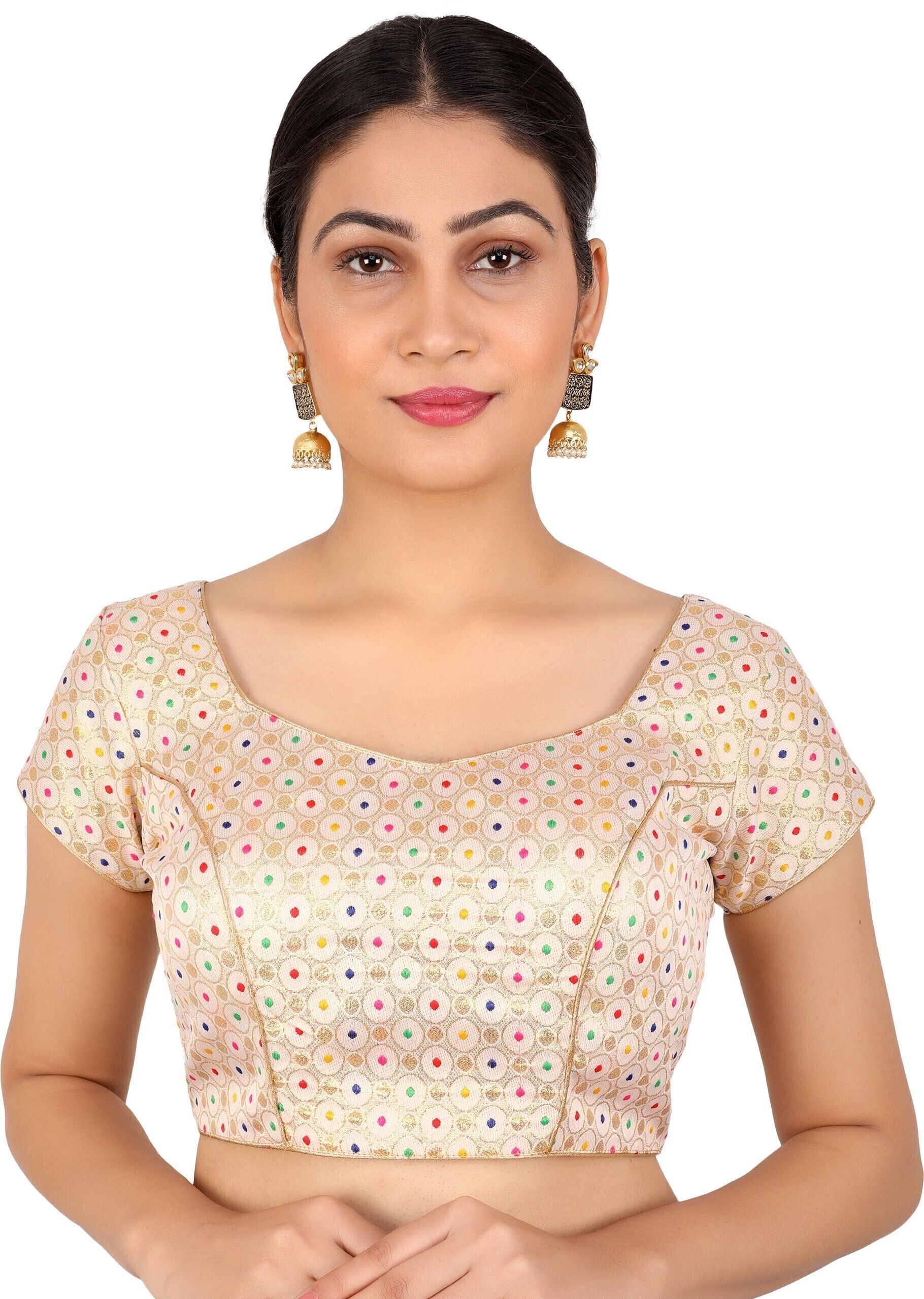 Sweetheart Neck Women Blouse-image-49