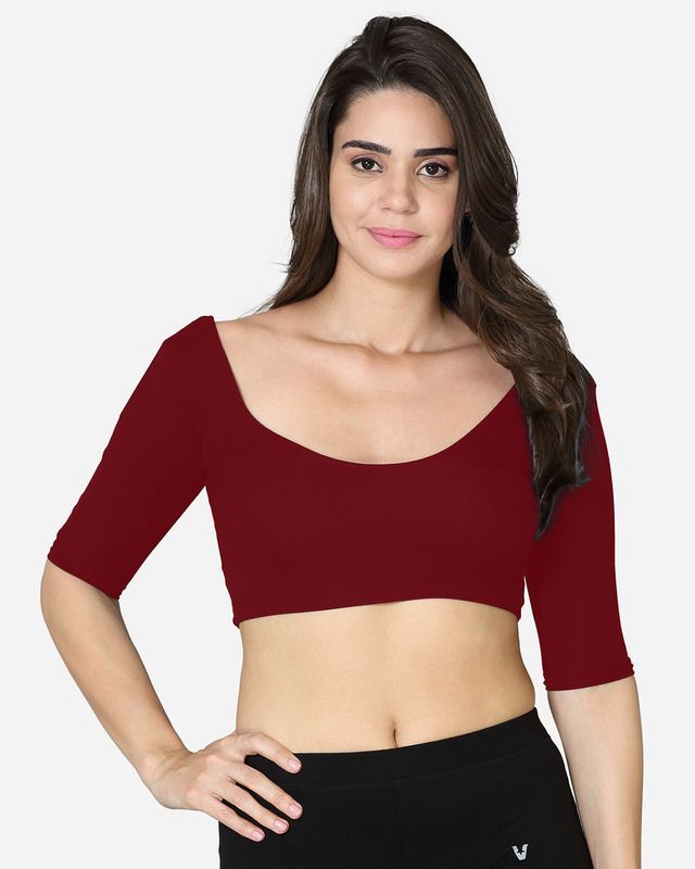 Round Neck Women Blouse-image-38
