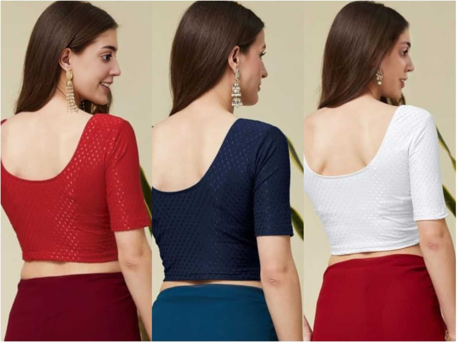 U-Neck Women Blouse-image-39
