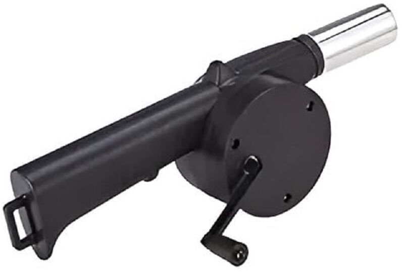 windwarrior Portable Barbeque BBQ Air Blower Pan with Manual Handle & Metal Air Outlet Airfoil Air Blower-picture-11
