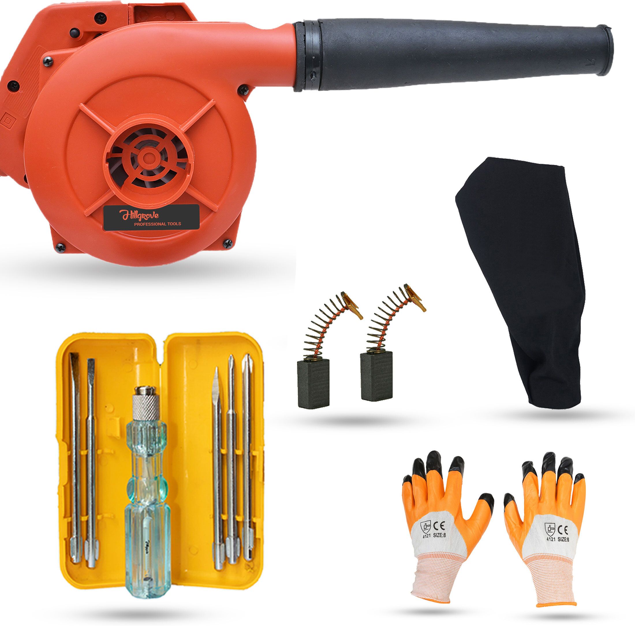 HGCM699M1 Air Blower Gun Machine and Suction Dust Cleaner for AC/Computer/Home Forward Curved Air Blower-image-22