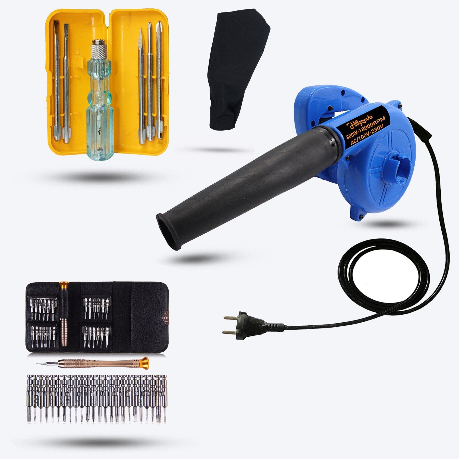 HGCM350M1 Electric Air Blower with 25in1 Precision and 5in1 Screwdriver Kit Forward Curved Air Blower-image-26