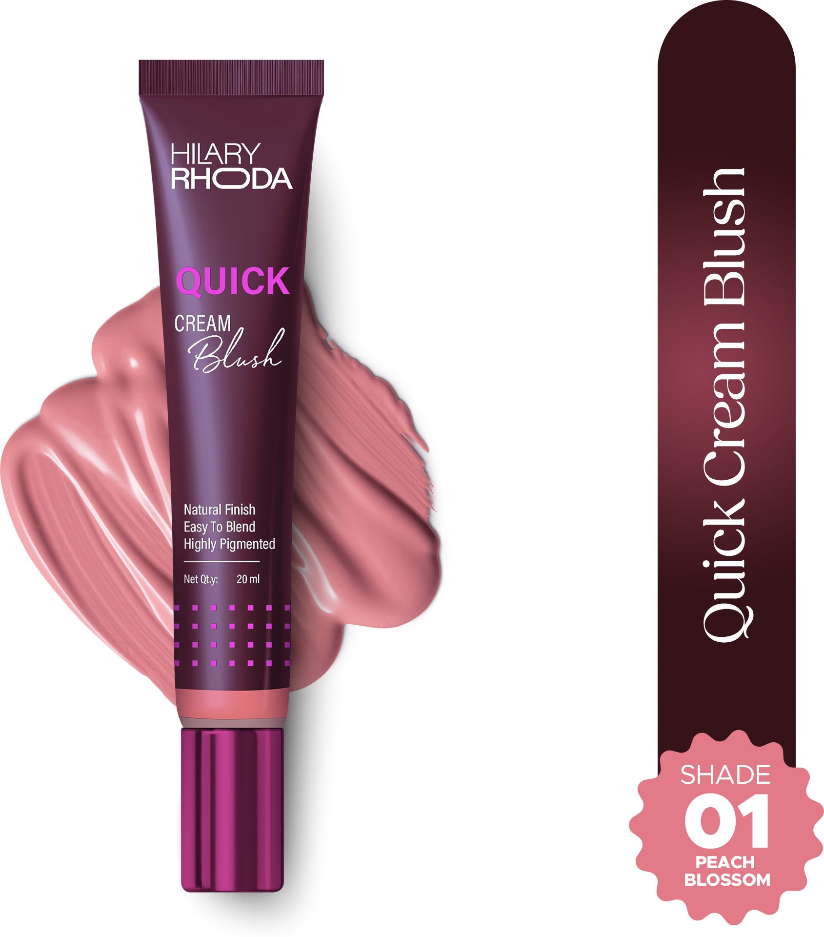 Quick Blush | Highly Pigmented & Dewy Finish | Weightless & Easy to Apply-image-23