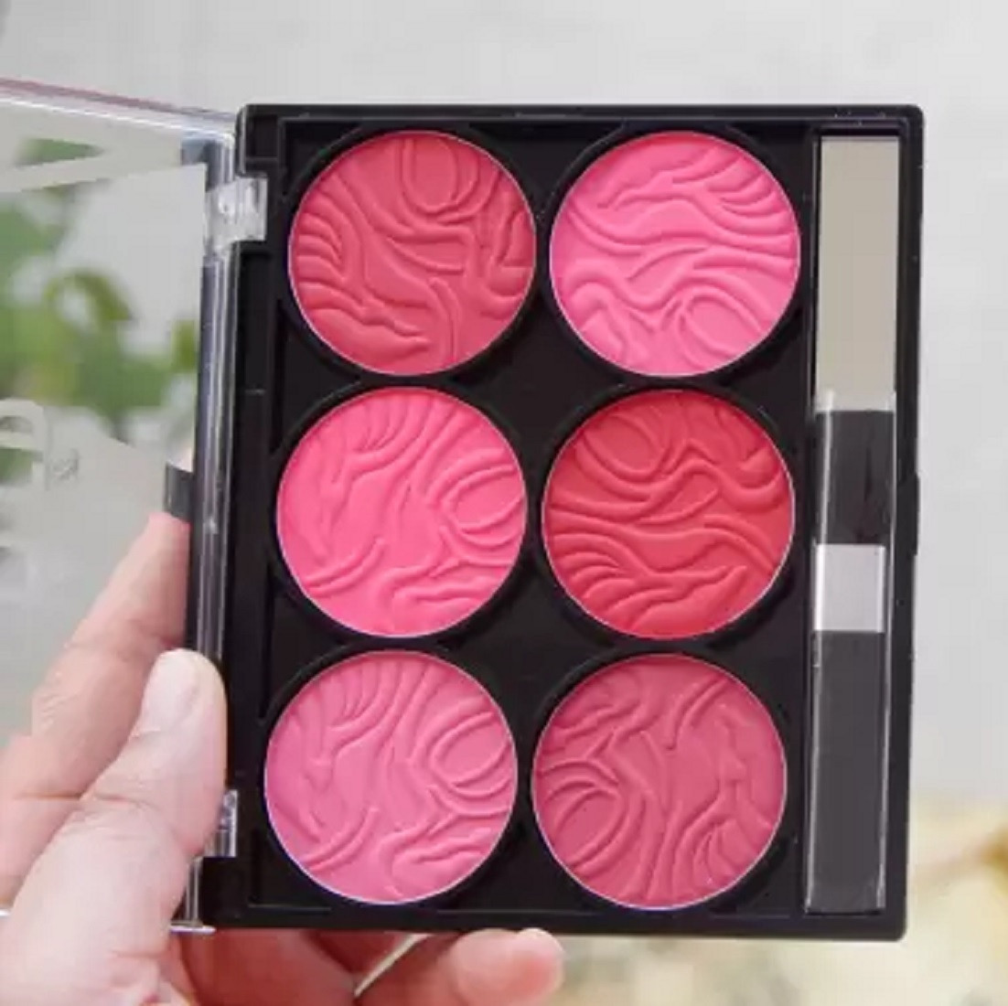 thristygirl Blush and Highlighter Kit, 3 in 1 Makeup Pressed Powder Palette Shimmer Bronzer image 1