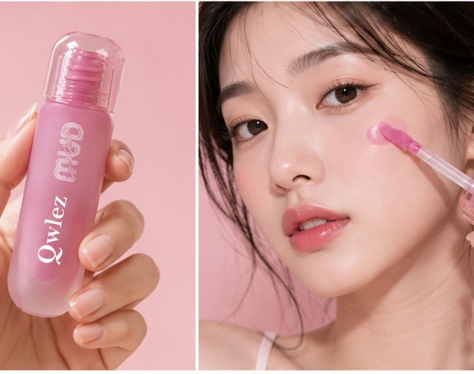 Pink Flush Liquid Blush for Cheeks and Lips-image-48