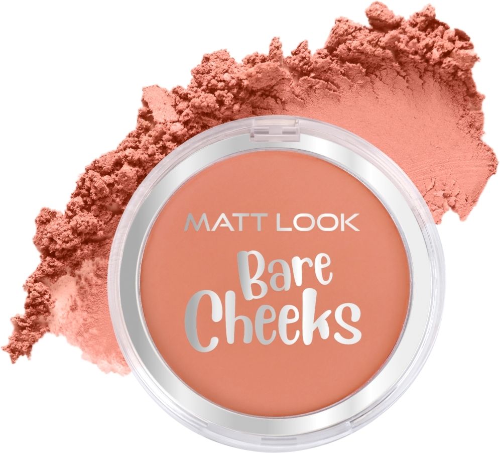 mattlook Bare Cheeks Ultra Pigmented and Blendable for Natural Glow Blusher Palette-picture-27