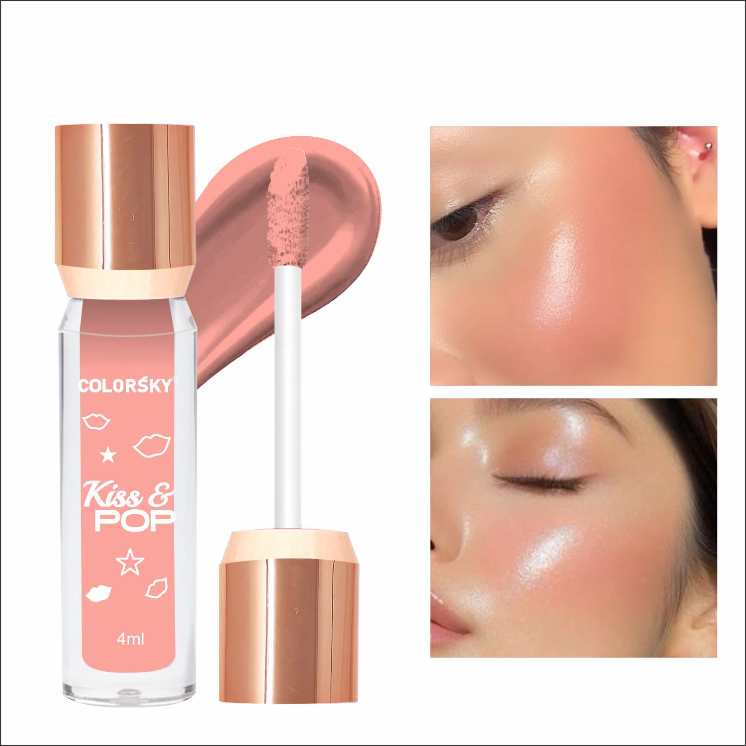 Kiss and Pop Liquid Blush | Longlasting Blush Tint With Dewy Finish-image-12