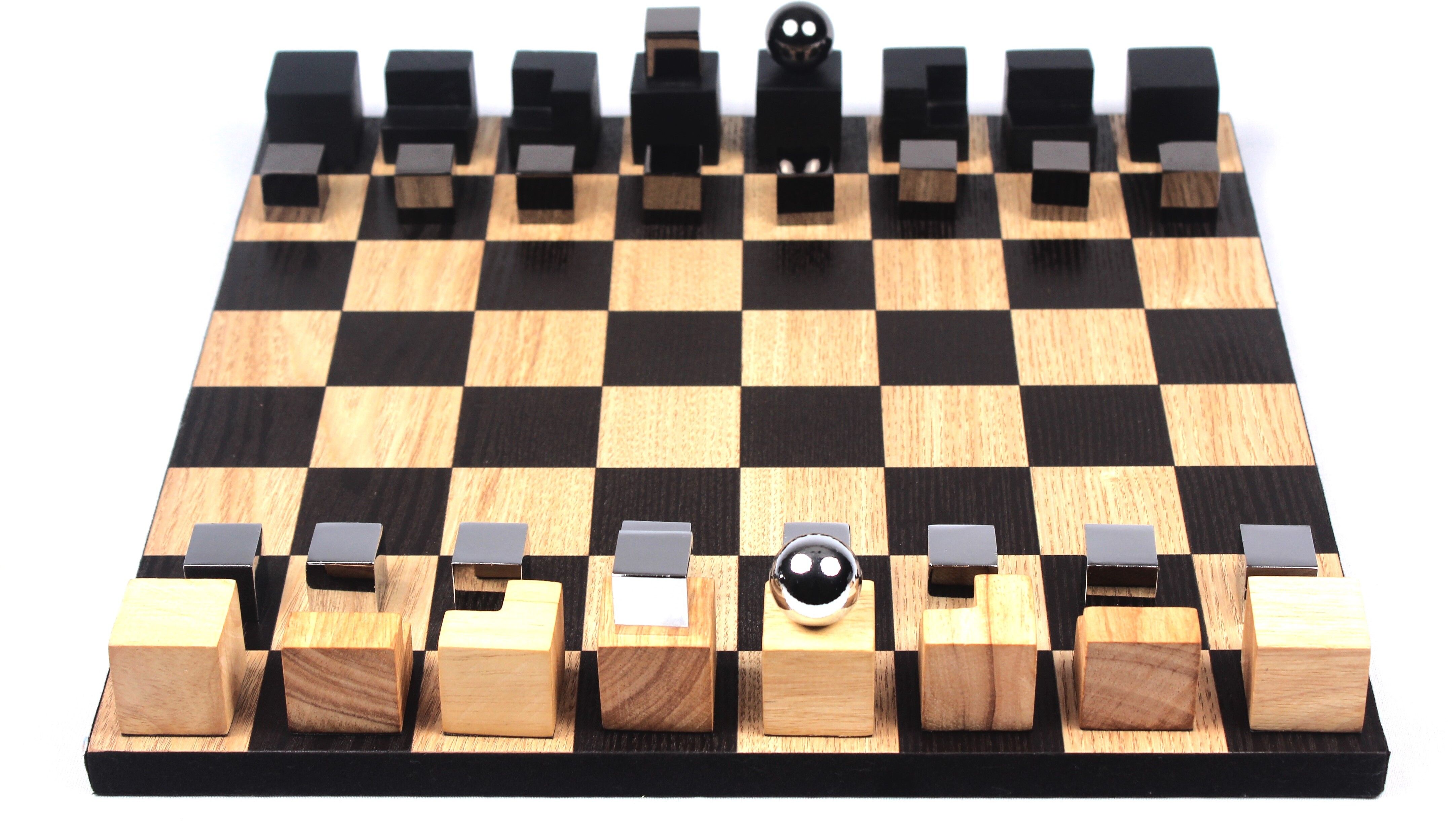 antalya homes Luxury Wooden Designer Chess Set | Handmade Wood Chess Board Game Strategy & War Board Game-picture-14