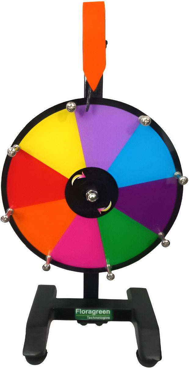 Spin Wheel Game for Party, Kids, Birthday, Gift, Toy Heavy Duty 8 INCH Wheel Party & Fun Board Game-image-7
