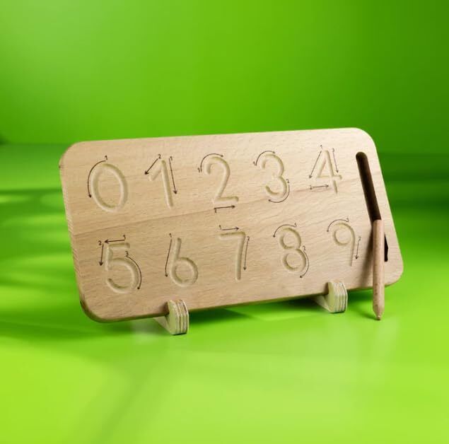 Number tracing Board Game | 2-in-1 Board Game Tables & Number tracing Board Game Board Game Accessories-image-1