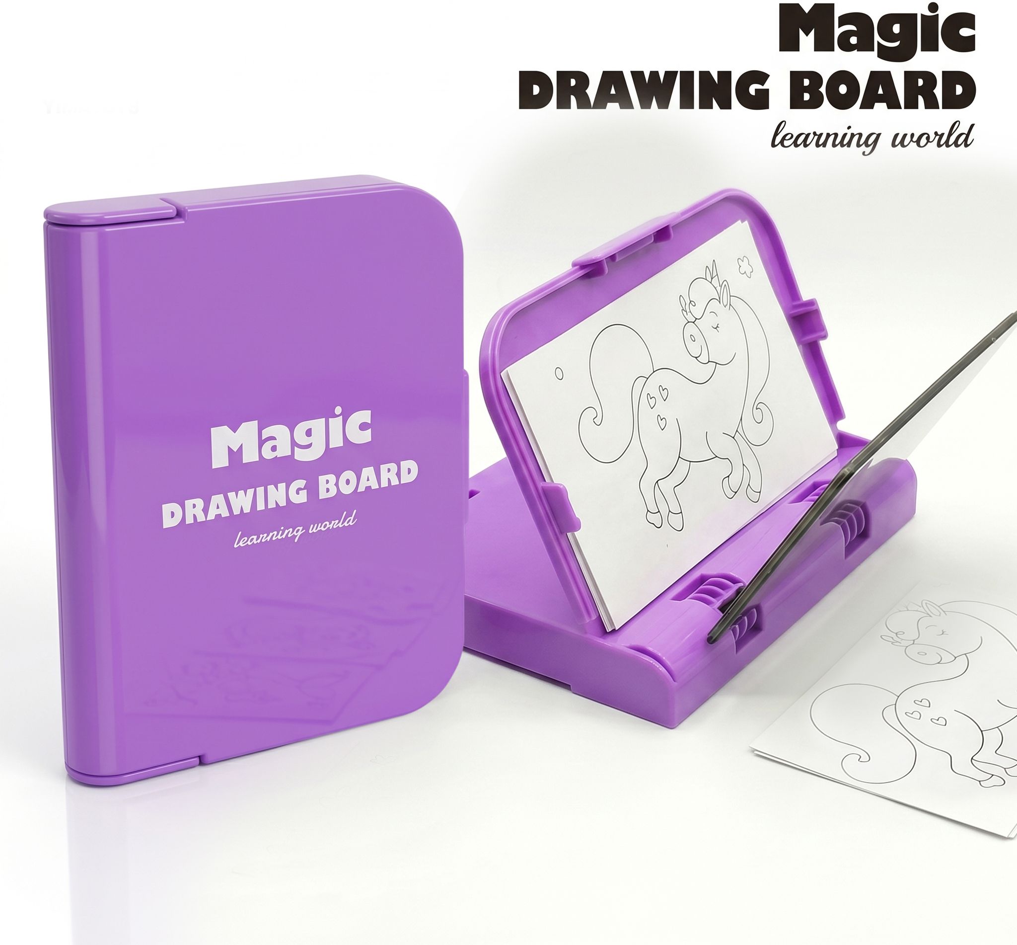 Magic Drawing, Trace & Sketch for Kids and Educational Board Games-image-45