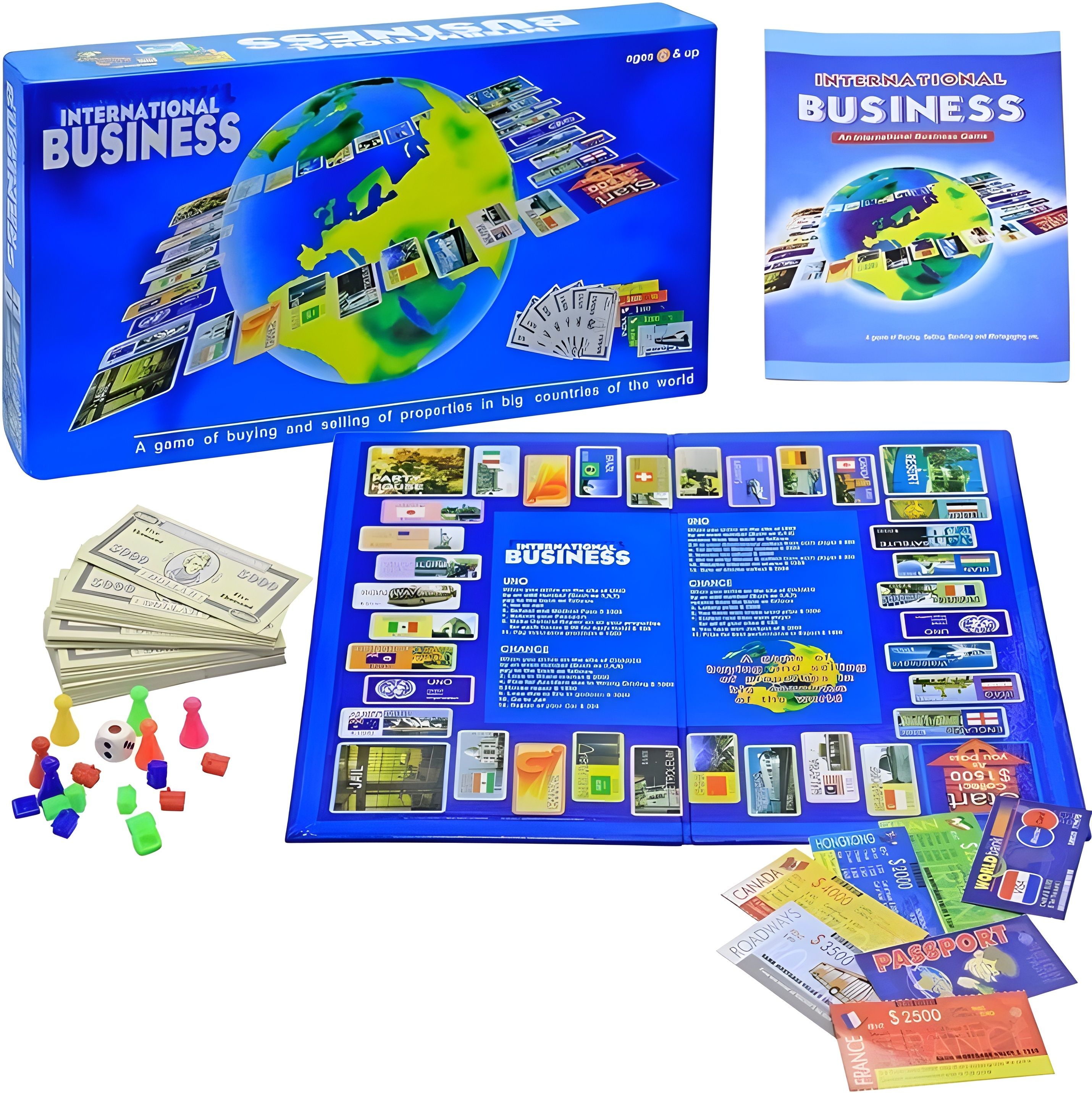 Plastic and Paper International Business Family Board Game Board Game Accessories-image-48