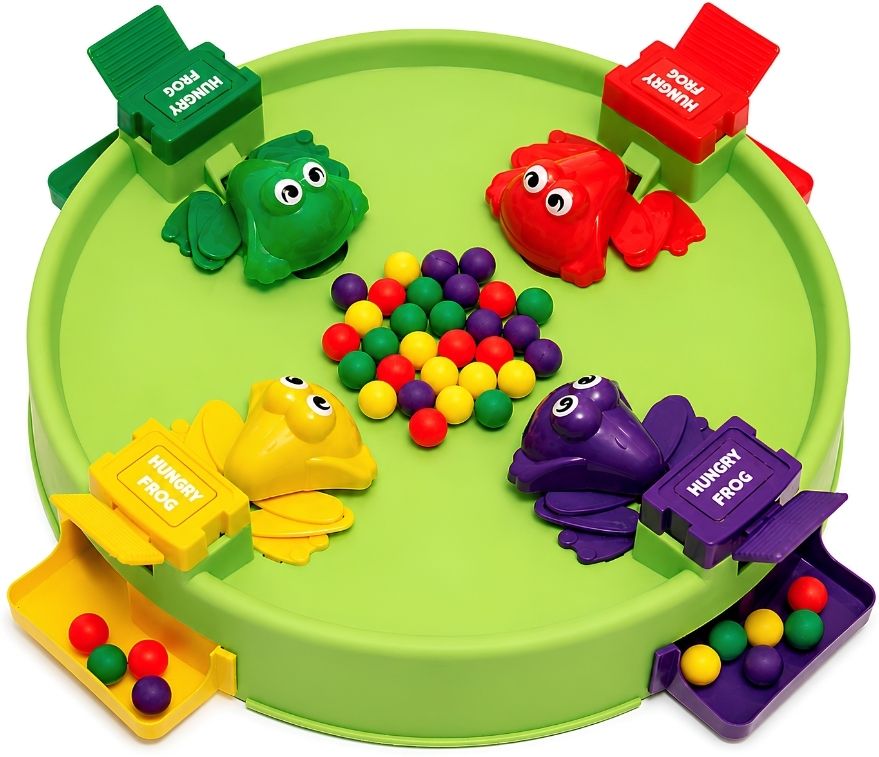 4 Player Hungry Frog Board Game for Kids | Interactive Ball Eating Game Party & Fun Board Game-image-25