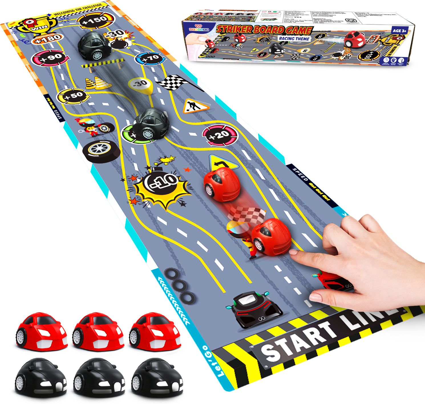 wembley Car Racing Board Game for Kids Educational Board Games-picture-19
