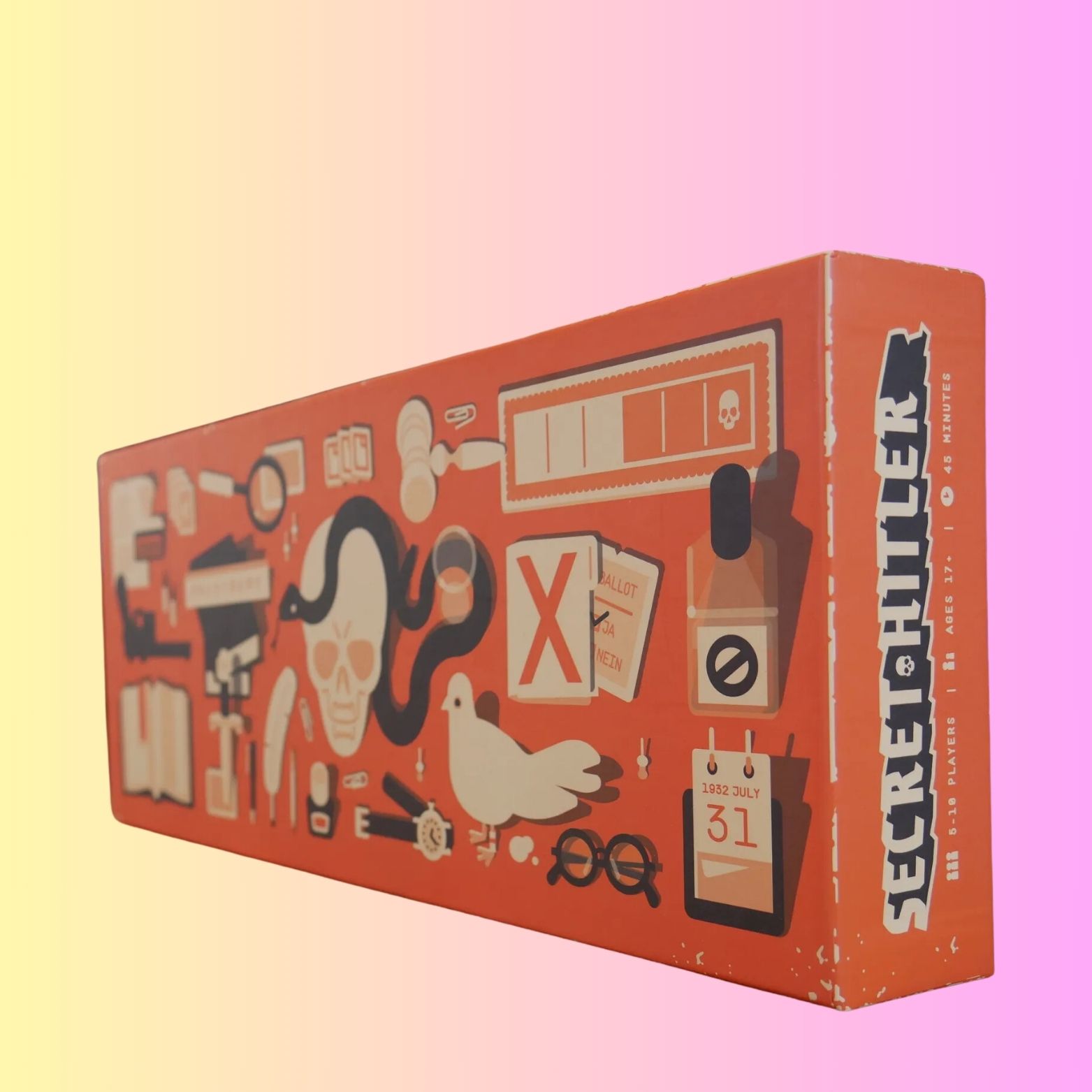 Updated Edition Secret Hitler Board Game Strategy & War Board Game