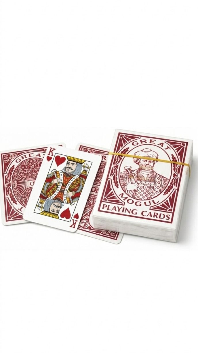 Great Mogul Classic Paper Playing Cards Deck for Games, Magic Tricks )-image-6