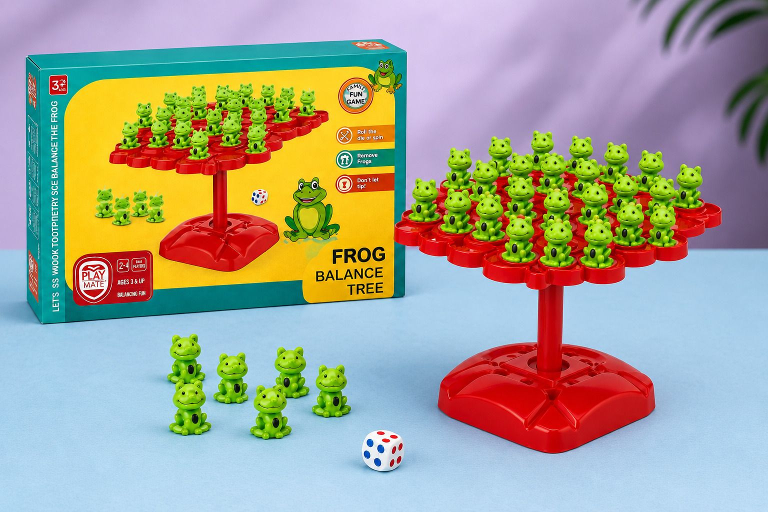 plasticnest Frog Stacking Balance Challenge Game Board Game Accessories-picture-7