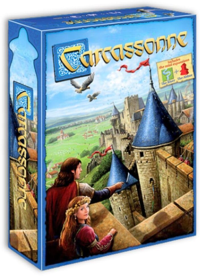 Carcassonne Board Game | Classic Tile-Placement Strategy Game Board Game Accessories