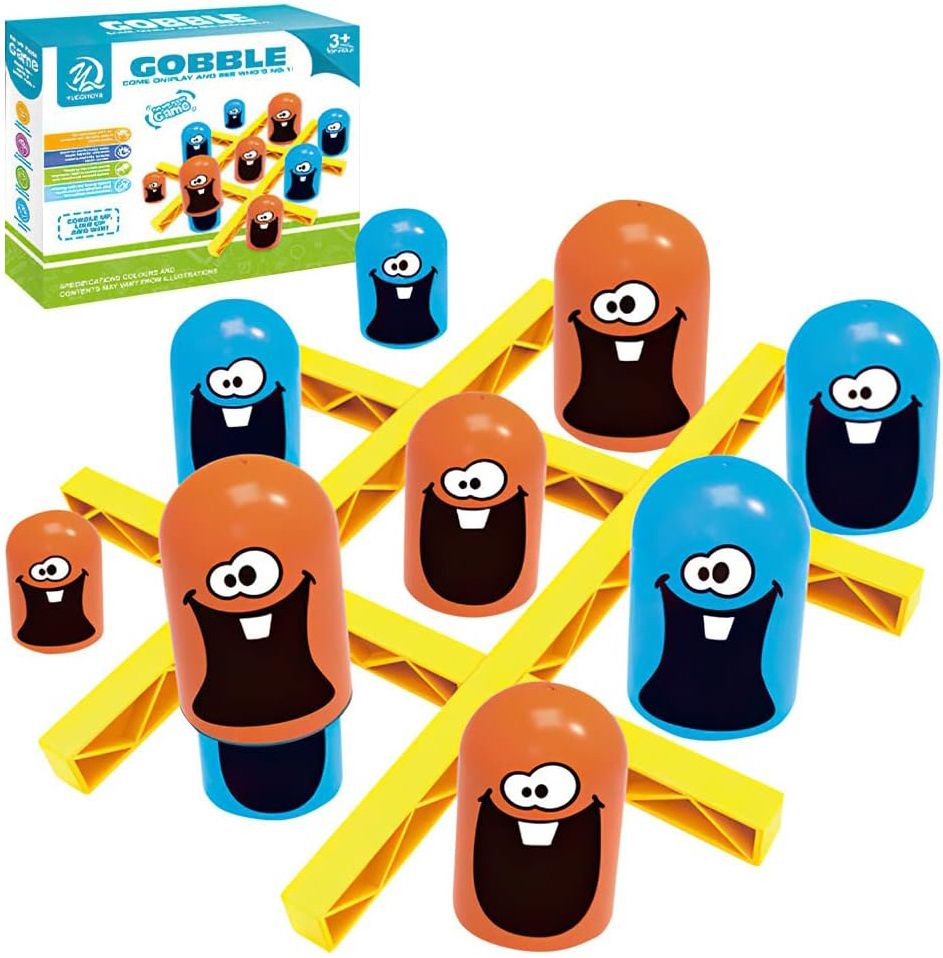 bhvmey Tic Stack Mind Challenging StrategyGame for Kids & Adults Money & Assets Board Game-picture-17