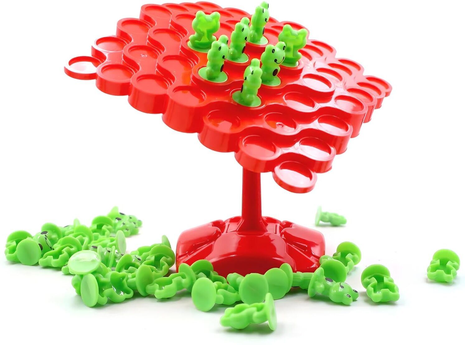 batliboi 50 Pcs Frog Tree Balance Stacking Game For Kids Educational Toys-picture-20