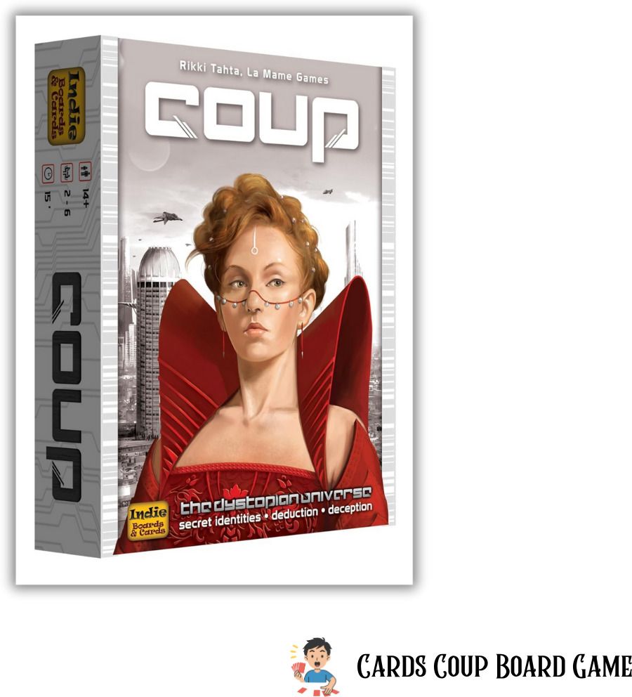 arizuul Coup Social Deduction Card Game with Custom-Fit 3D Printed Box Insert Party & Fun Board Game-picture-39