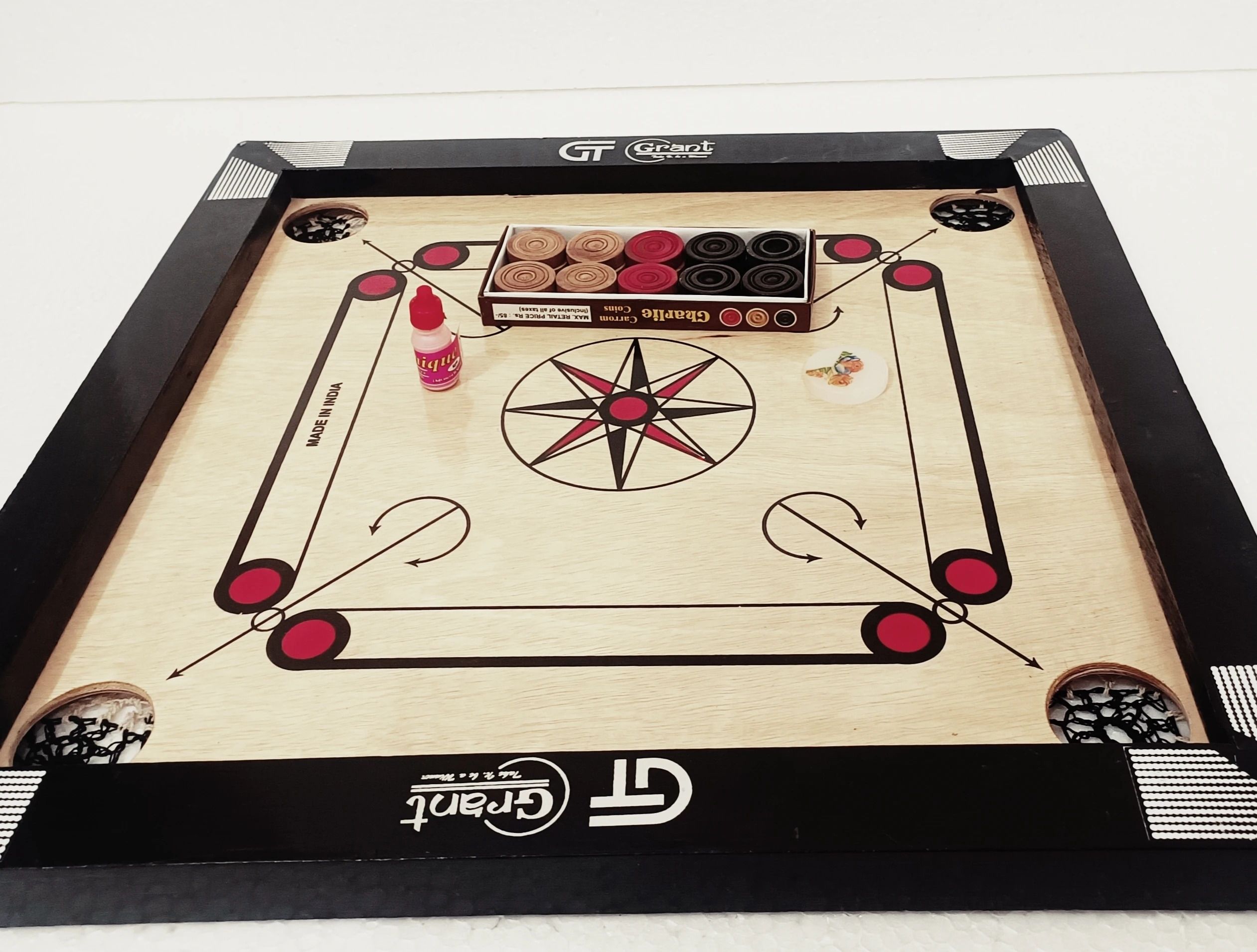 skysurfig enterprises Carrom Board 20*20 50.8 cm Carrom Board-picture-11