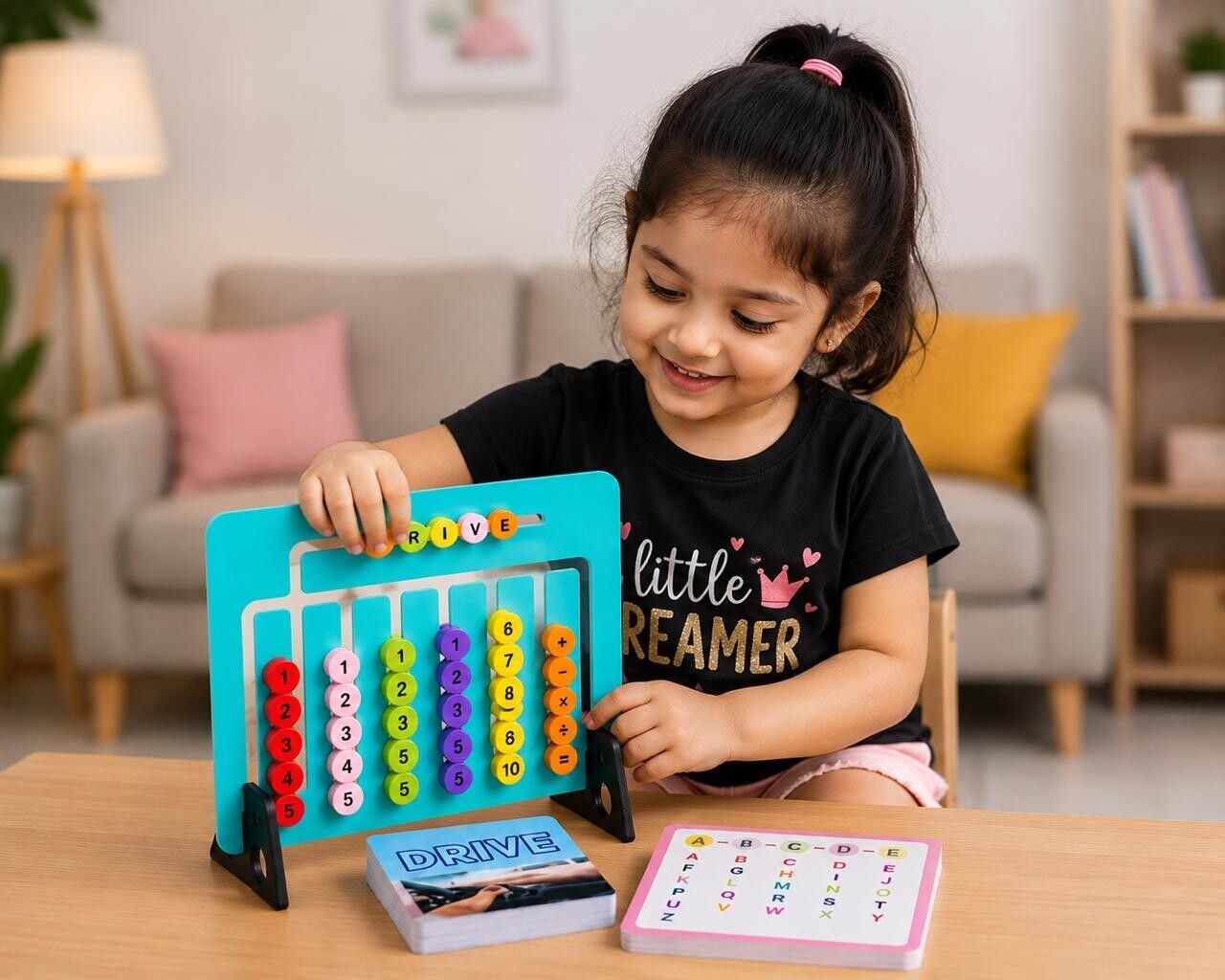 novexa KIDS ALPHABET MATCHING BOARD MONTESSORI EDUCATIONAL LEARNING TOY-picture-20