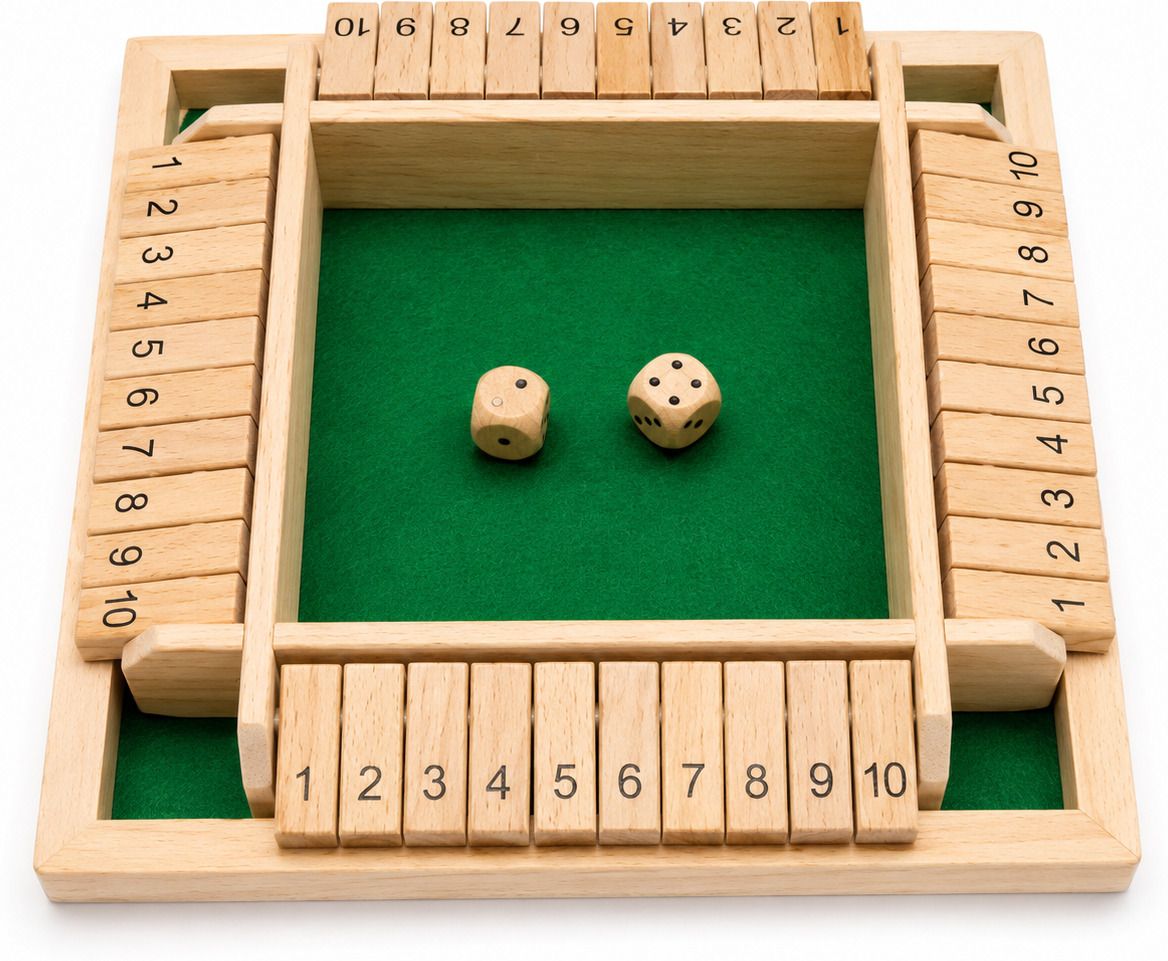 nextots Shut The Box Dice Game for Kids & Adults Party & Fun Board Game-picture-43