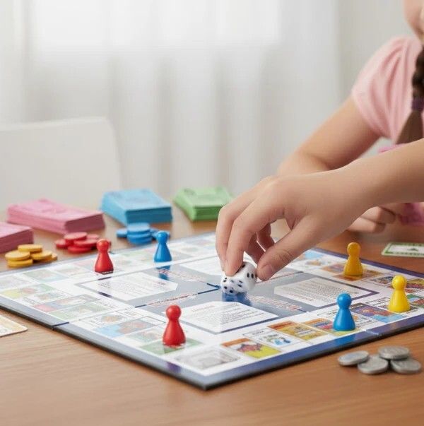 kids kunj Business Board Game for Kids – 5-in-1 Board Game Accessories-picture-21
