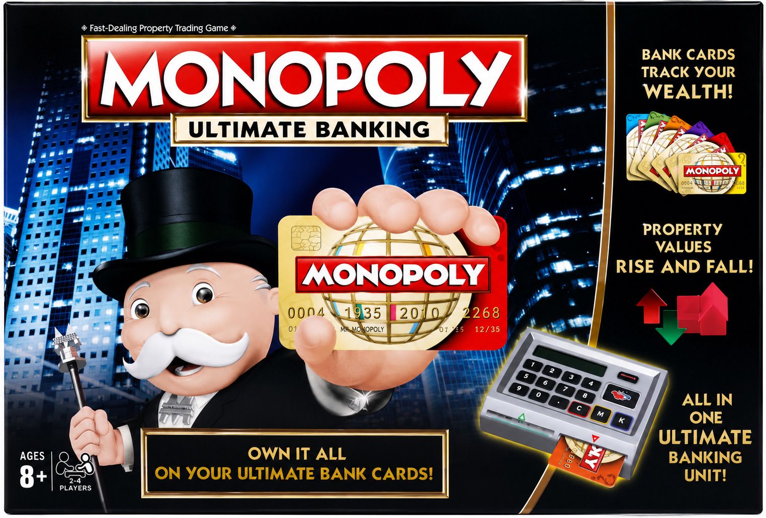 Classic Property Trading Strategy Board Game with Electronic Banking Unit Educational Board Games-image-29