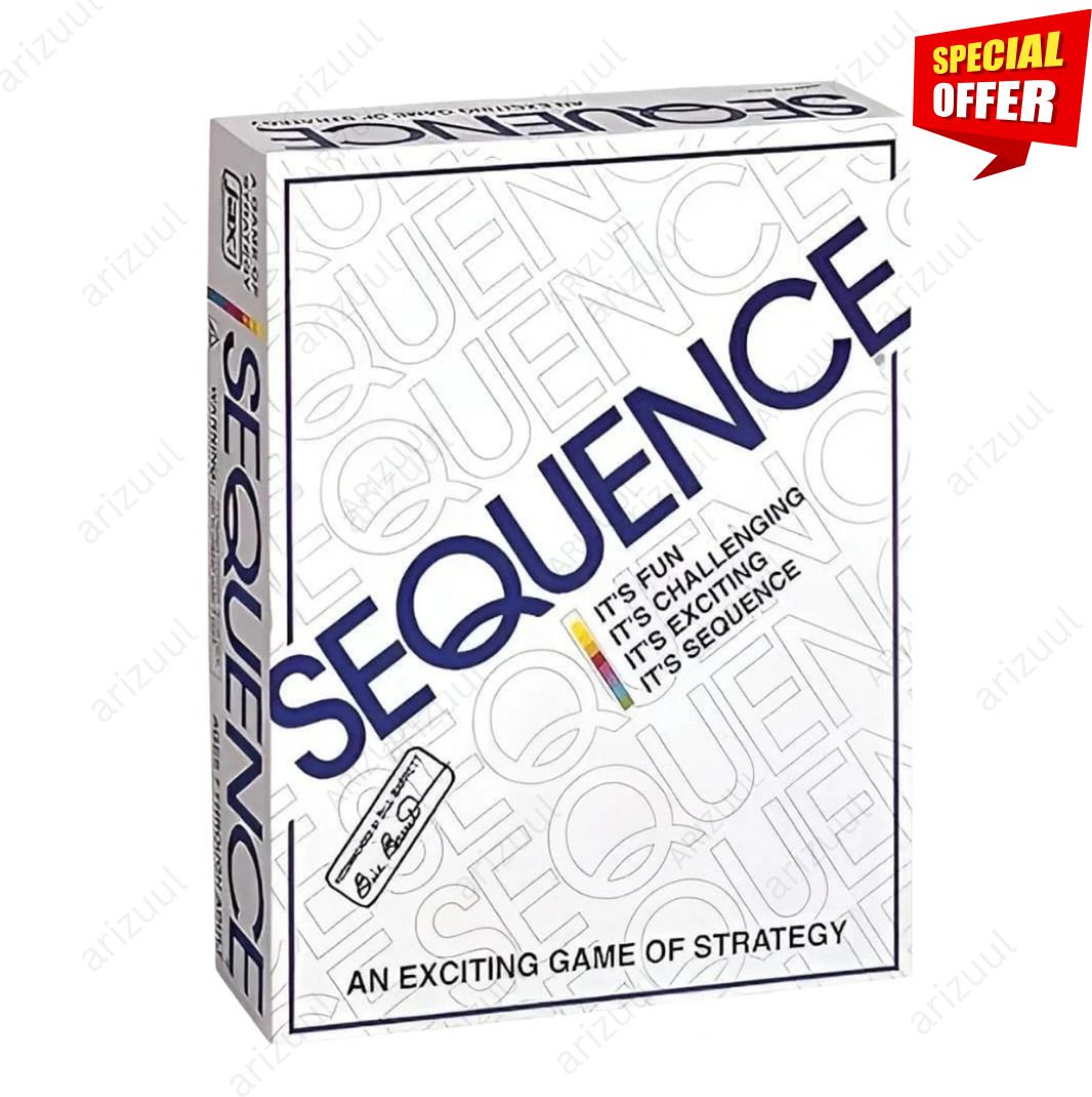 arizuul Sequence Board Game Challenging Card Game for Kids and Adults Board Game Accessories-picture-29