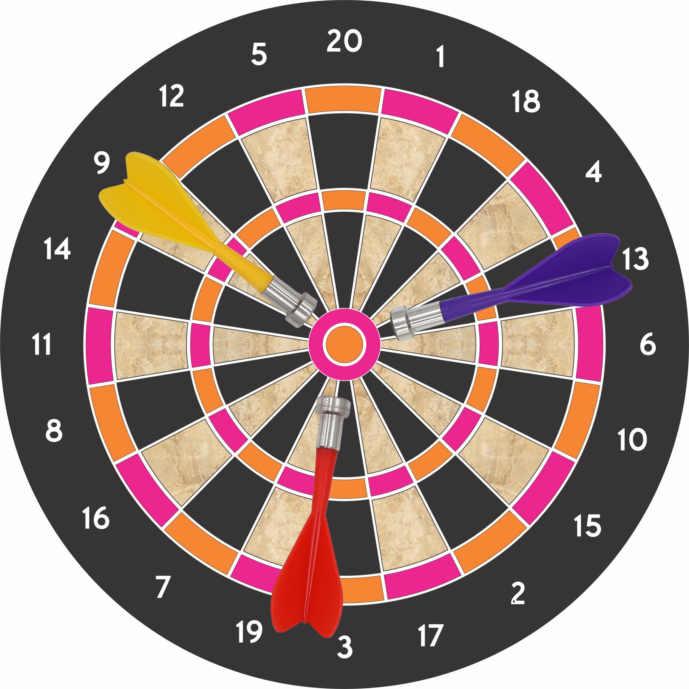 aditi toys 8.8-Inch Magnetic Dart Board with 3 Magnetic Darts – Safe & Fun Game for Kids Dart Board Game-picture-22