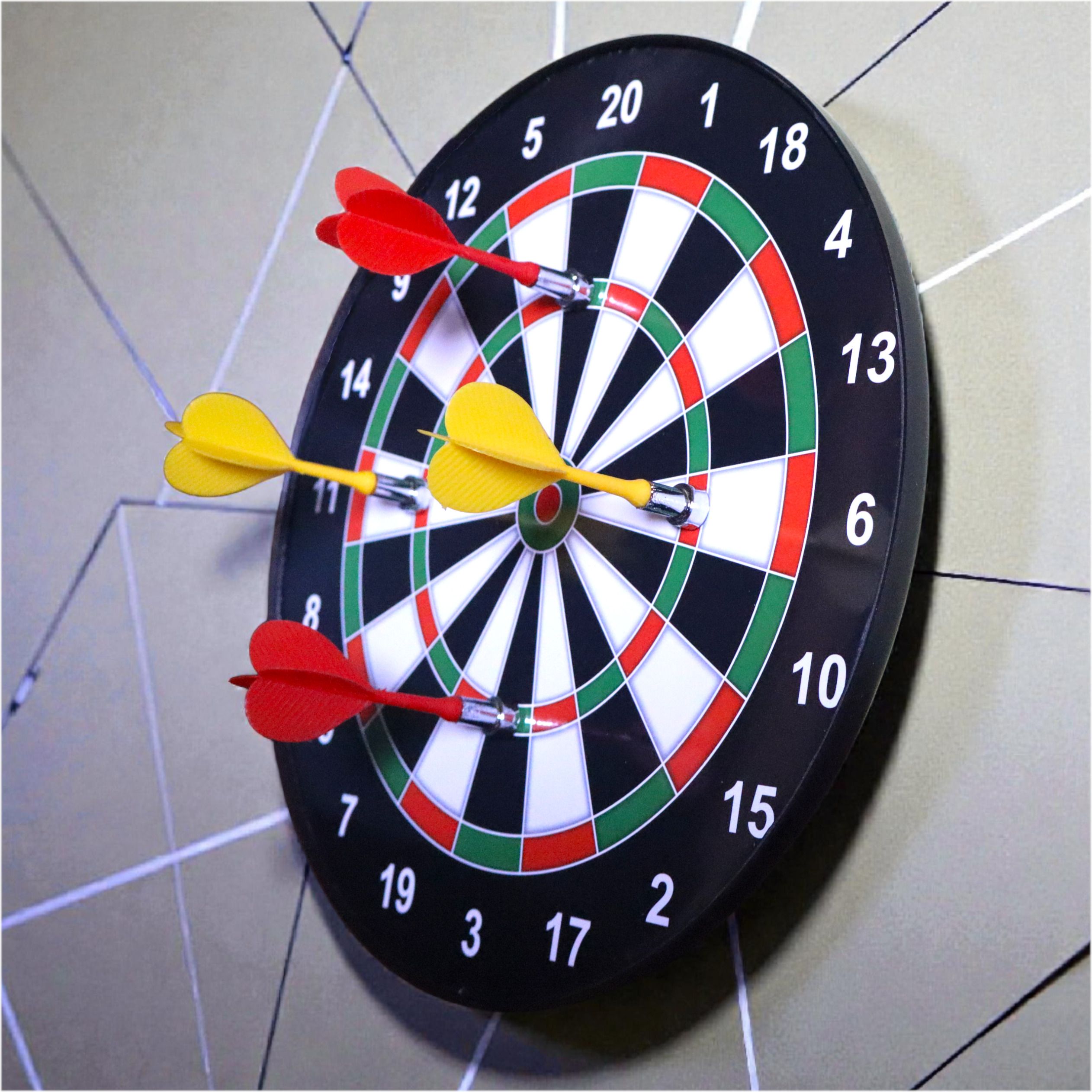 Magnetic 4 Dart Game Dart Board Game
