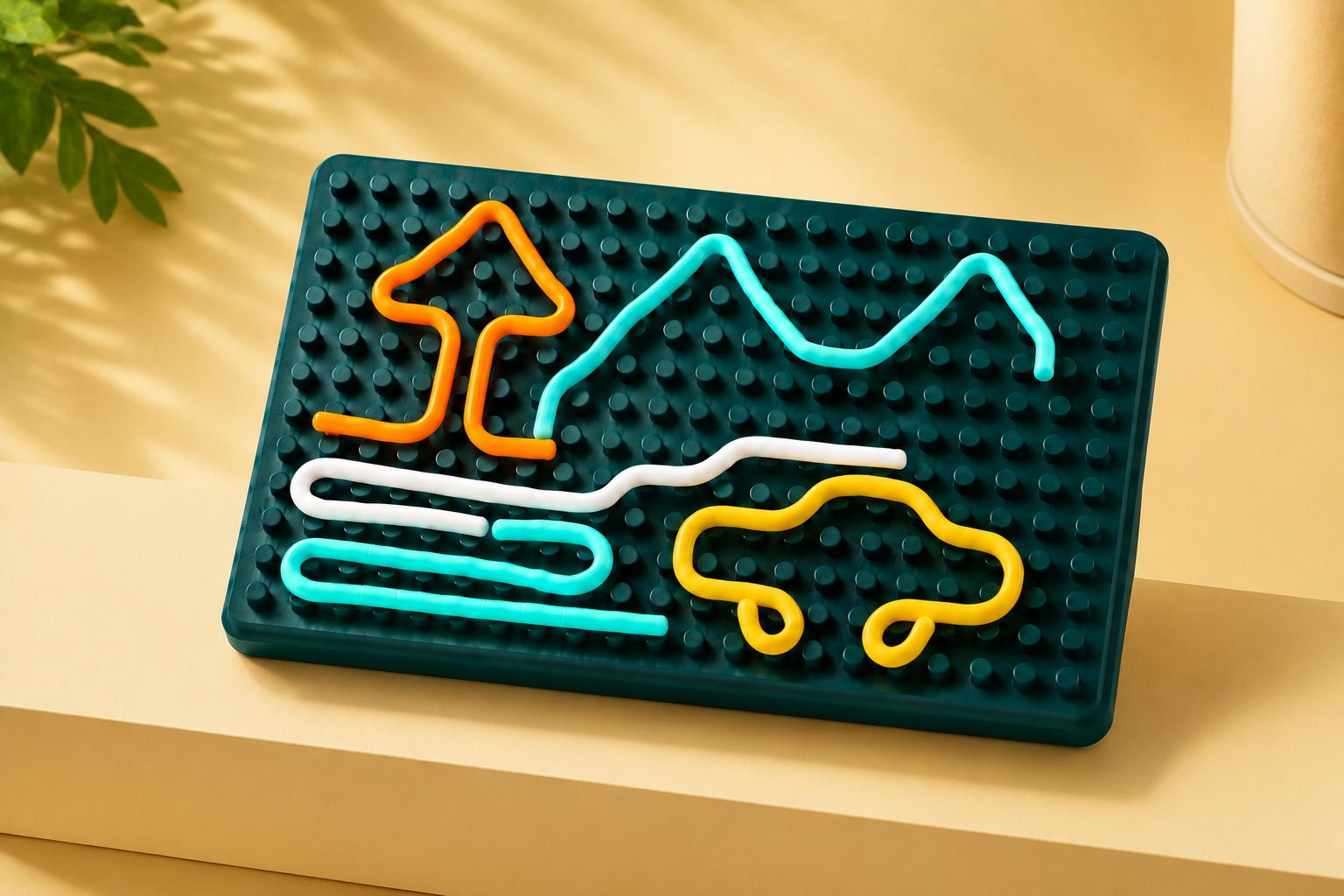 urbanplast Kids Sensory Maze Activity Board Educational Board Games-picture-32