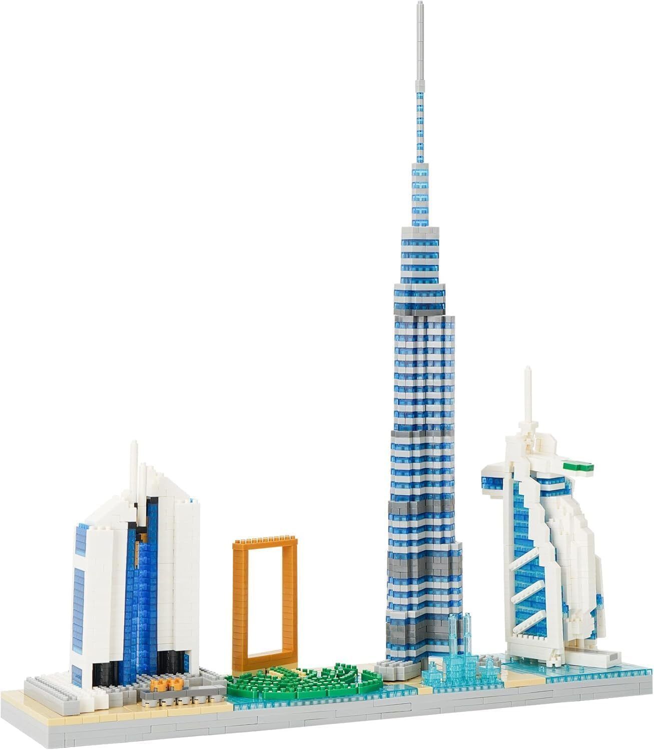 tocexy Dubai Skyline Architecture Building Blocks Set Educational Board Games-picture-0